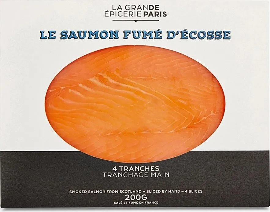 4 Tranches De Saumon Atlantique Fumé - élevé En Ecosse