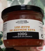 Les oeufs de saumon keta