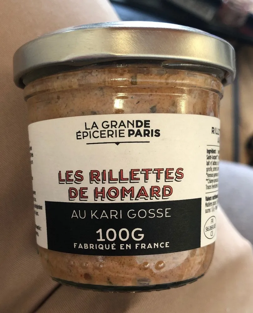 Rillettes De Homard Au Kari Gosse