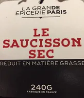 Le saucisson sec