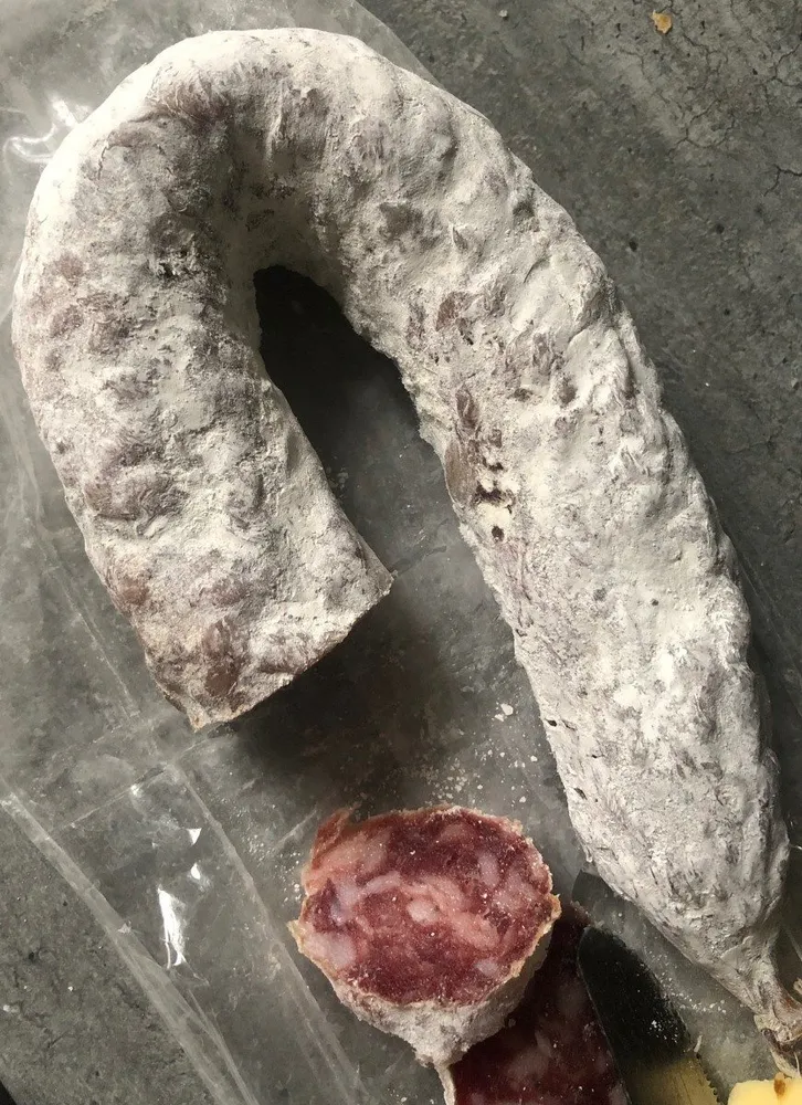 La saucisse seche nature