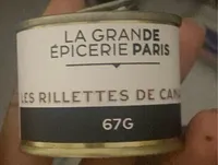 Les rillettes de canard
