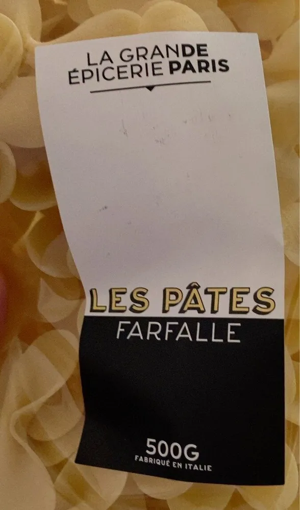 Pates farfalle