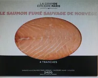 Saumon Sauvage Fumé De Norvège 4 Tranches