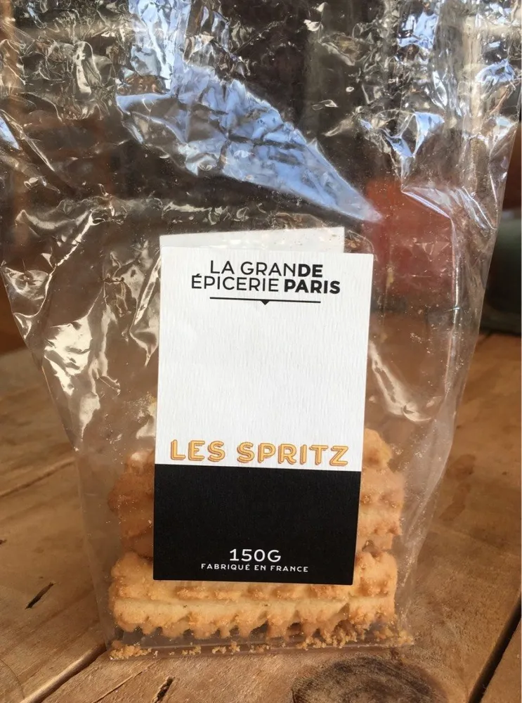 Les Spritz Sablés aux amandes et à la vanille