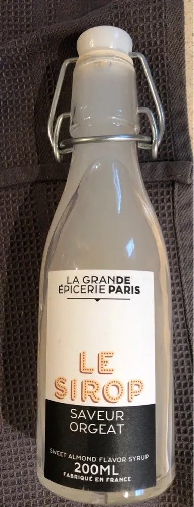 Sirop Saveur Orgeat