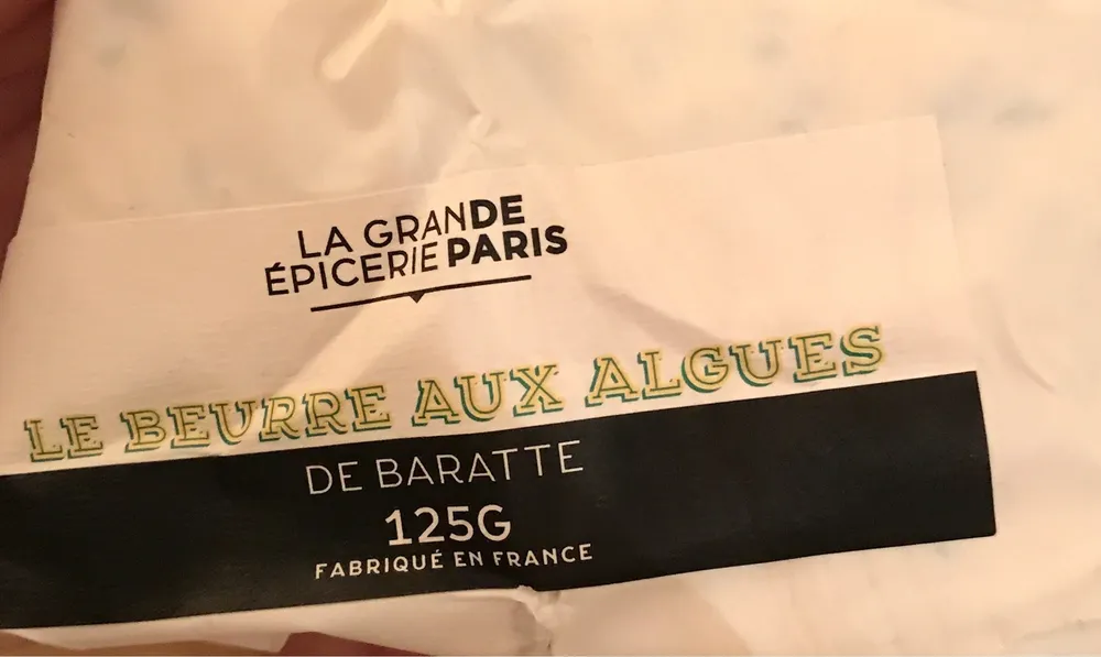 Beurre Aux Algues