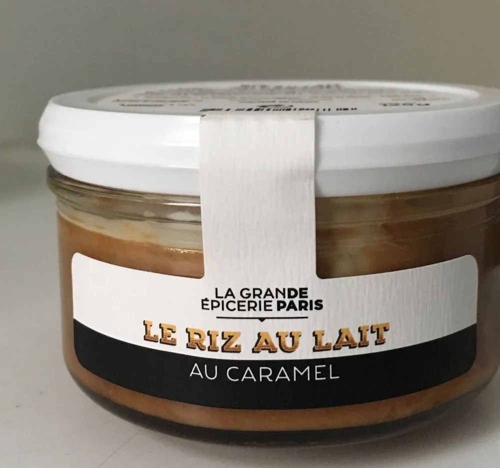 Riz au lait au caramel