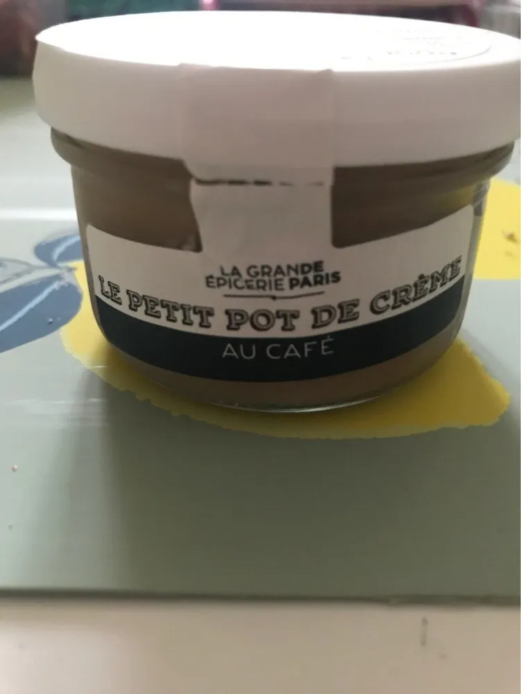 Petit Pot De Crème Au Café