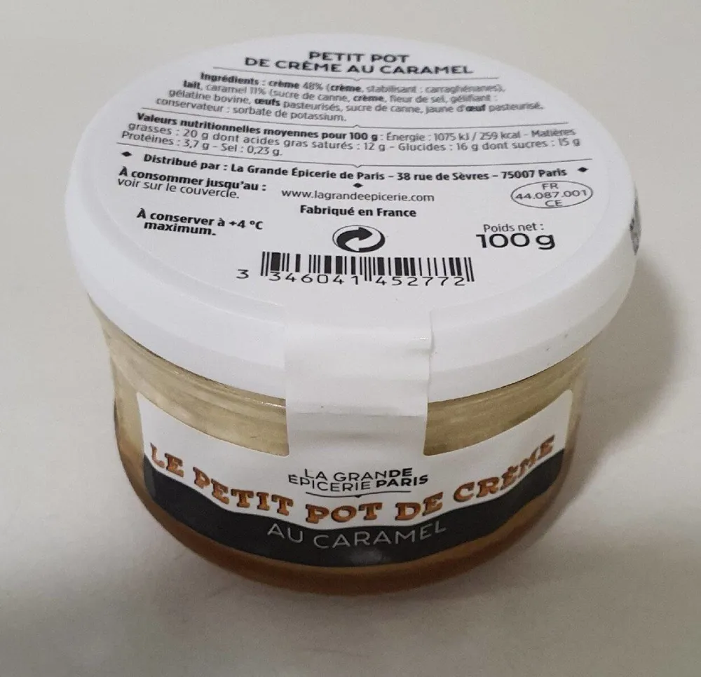 Le petit pot de crème