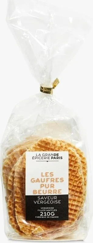 Gaufres Pur Beurre Fourrées à La Vergeoise