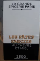 Pâtes Jaunes Farcies Au Chèvre Et Au Miel