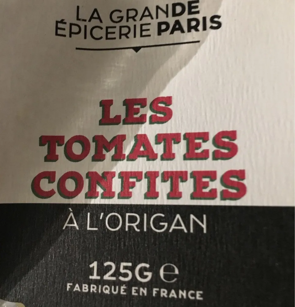 Tomates confites