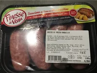 Saucisses de veau au Monbazillac