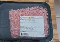 Préparation de viande hachée de veau