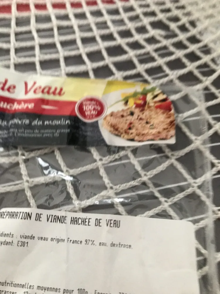 Hachés de Veau façon bouchère