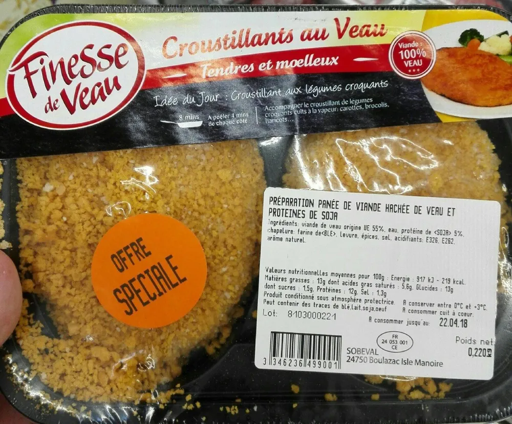 Croustillants au veau