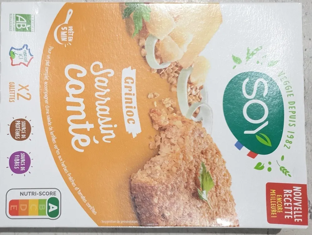 Grinioc Sarrasin, Comté
