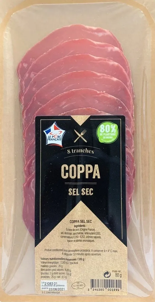 Coppa 8 tranches