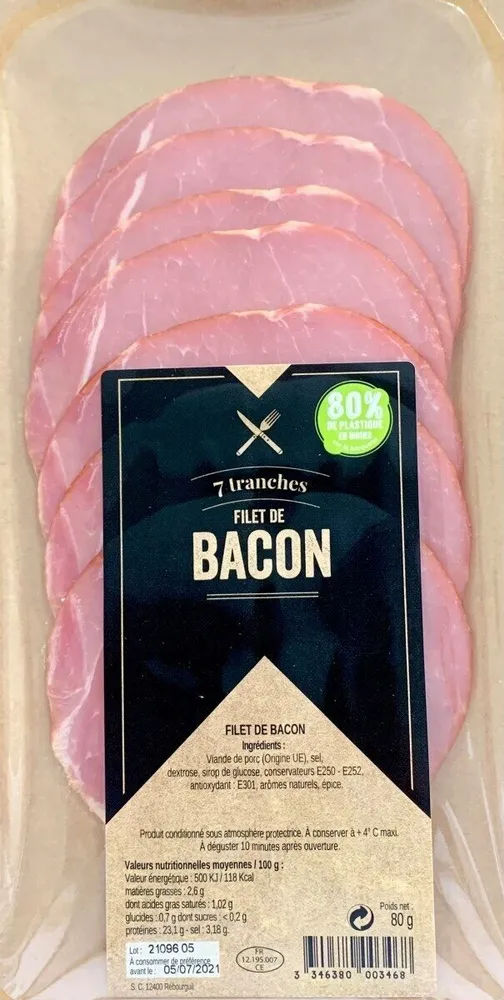 Bacon 7 tranches