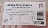 Jambon sec superieur