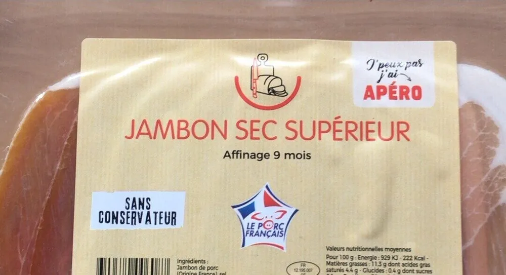 JAMBON SEC SUPÉRIEUR
