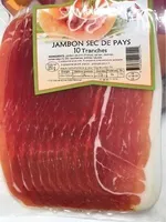 Jambon sec de pays 10 tranches