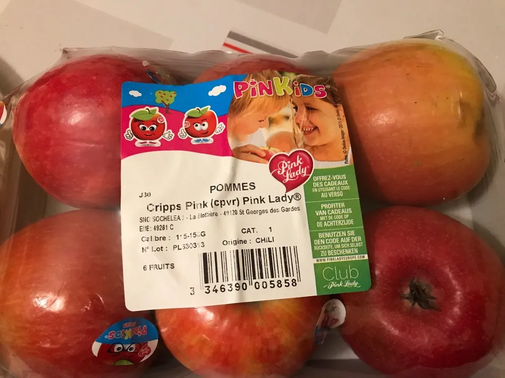 Pommes cripps pink