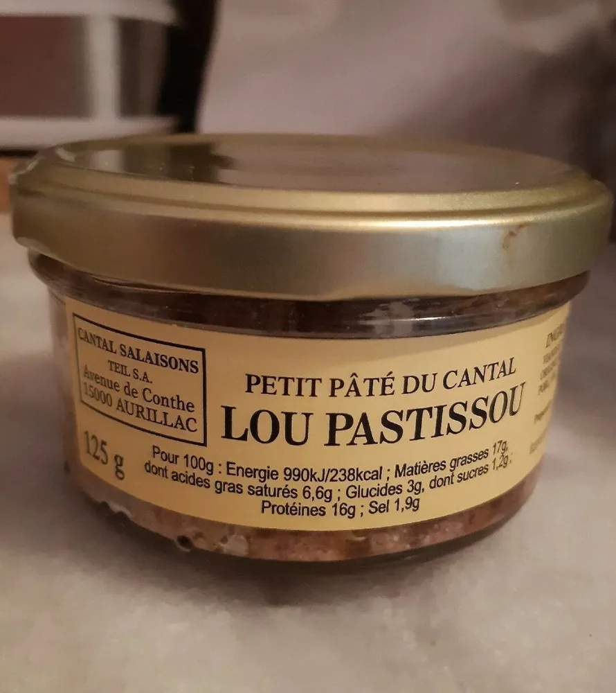 Petit pâté du Cantal - Lou PASTISSOU