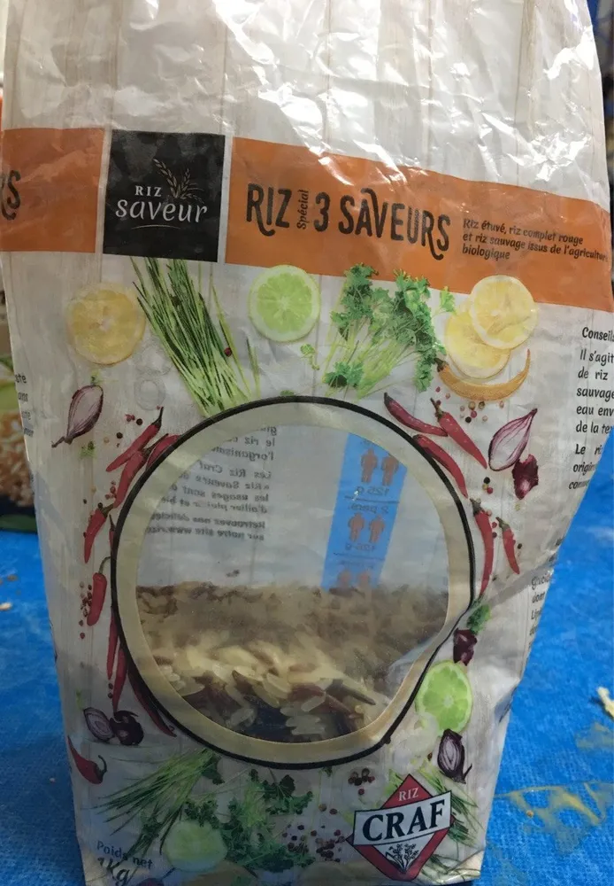Riz 3 saveurs
