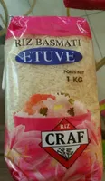 Riz basmati étuvé