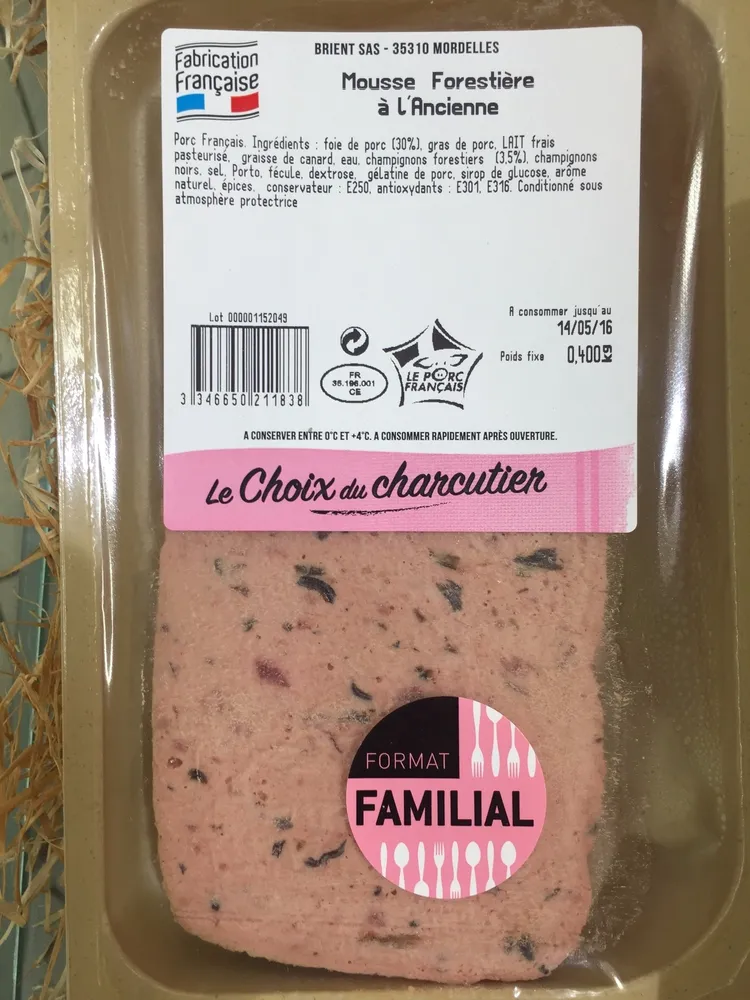 Mousse Forestière à l'Ancienne