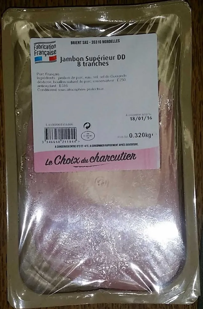 Jambon supérieur DD