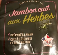 Jambon Cuit Supérieur aux Herbes (2 Tranches)