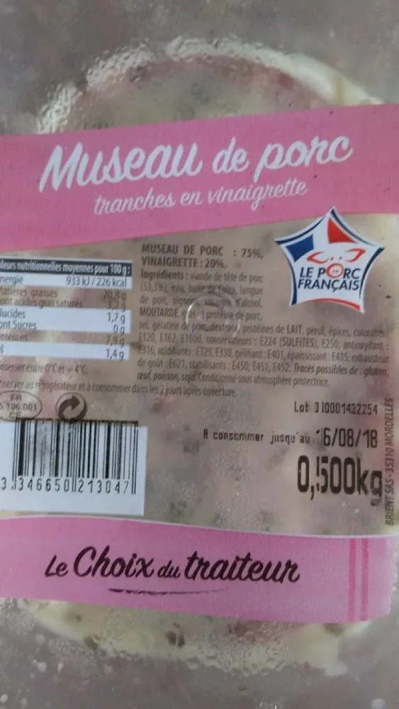 Museau de porc