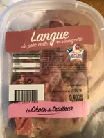 Langue de porc cuite en vinaigrette