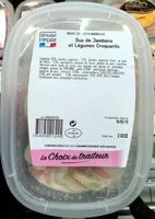 Duo de Jambons et Légumes Croquants