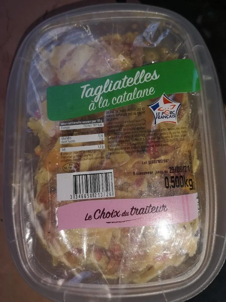 Tagliatelles à la catalane