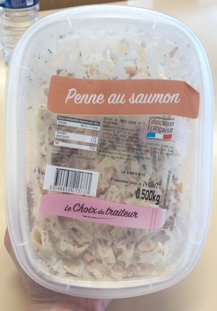 Penne au saumon