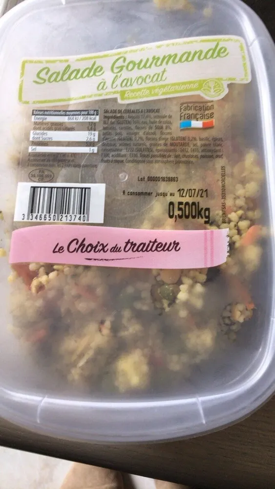 Salade gourmande a l avocat