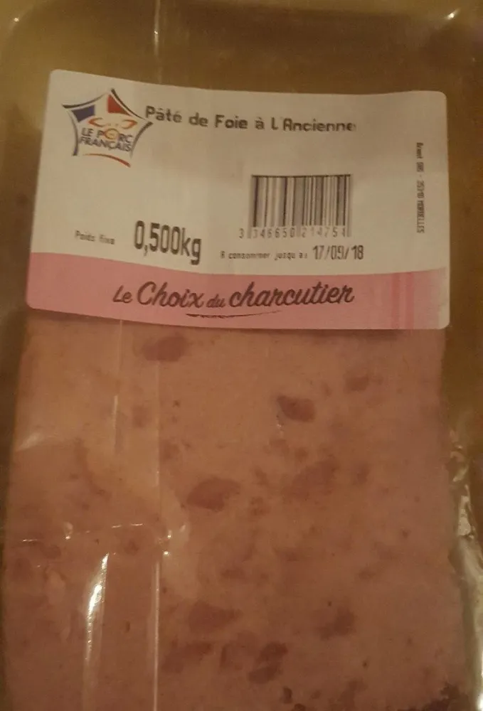 Pâté de foie de porc à l'ancienne