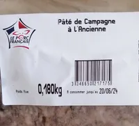 Pate de campagne a l ancienne