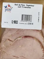 Roti de Porc supérieur cuit 4 tranches