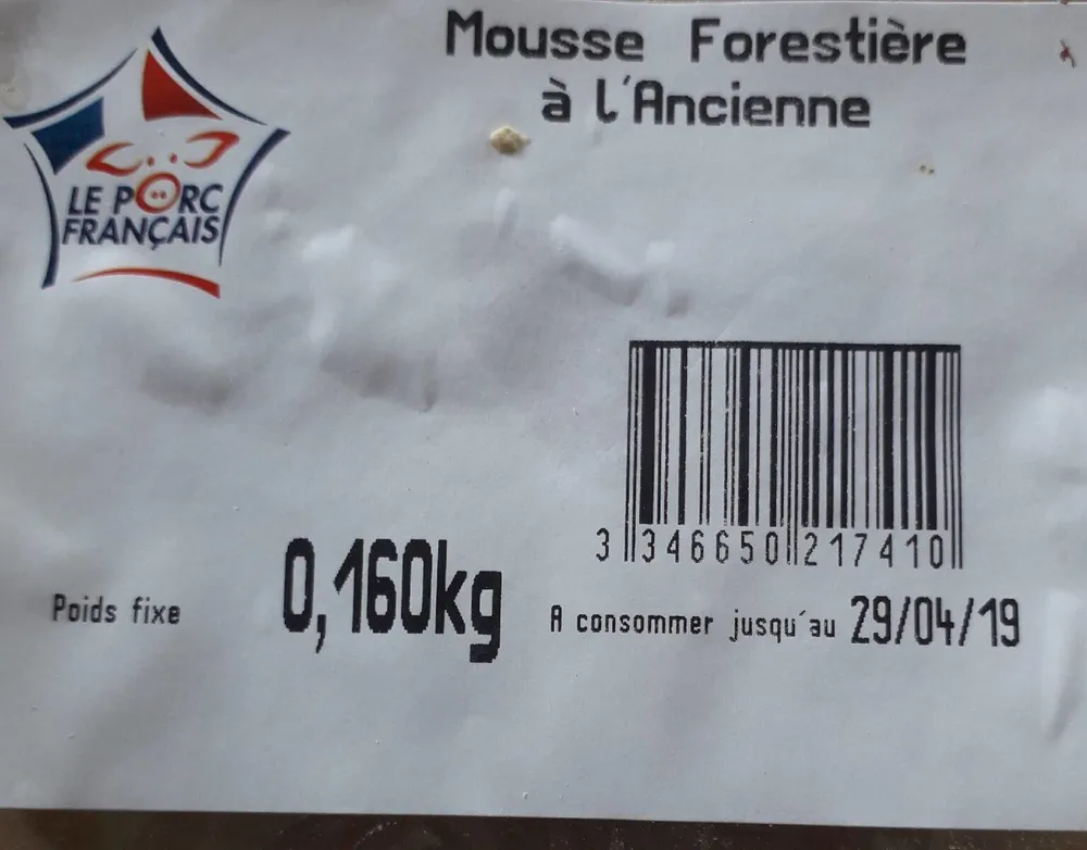 Mousse forestière à l ancienne