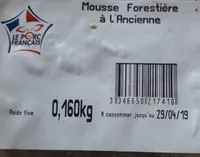 Mousse forestière à l ancienne