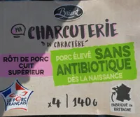 Rôti de porc cuit supérieur