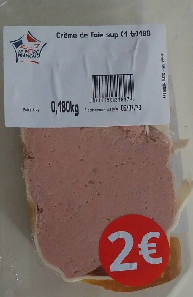 Crème de foie