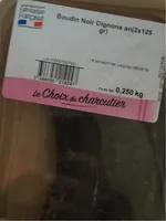 Boudin noir aux oignons