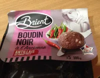 Boudin noir antillais à l'ancienne le porc français BRIENT, x5