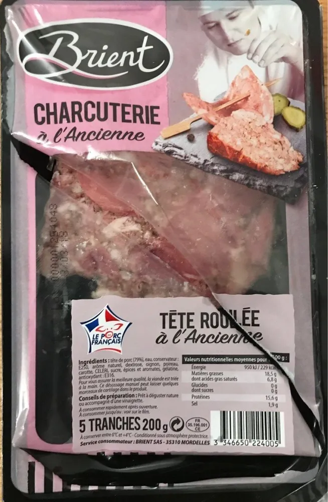 Tête roulée à l’ancienne